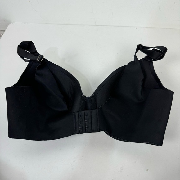 Soma vanishing back full coverage bra black 34DD - Picture 2 of 3